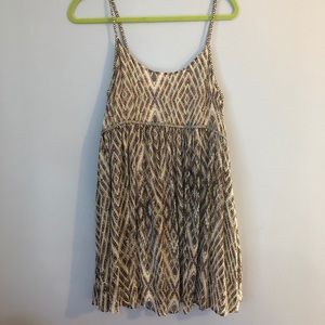 Free People Pattern Swing Dress